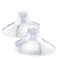 Silicone Nipple Shields 2-Pack (18mm)